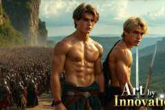 Hot & Sexy Male Warriors in Love