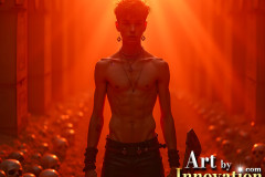 Young Male Angels Earning their Wings