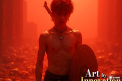 Young Male Angels Earning their Wings