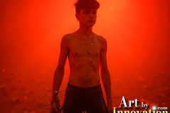 Young Male Angels Earning their Wings