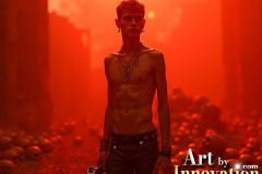 Young Male Angels Earning their Wings