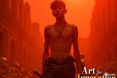 Young Male Angels Earning their Wings