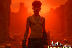 Young Male Angels Earning their Wings