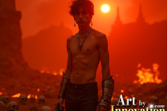 Young Male Angels Earning their Wings