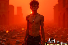 Young Male Angels Earning their Wings