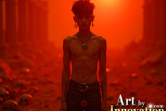 Young Male Angels Earning their Wings