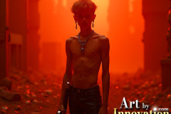 Young Male Angels Earning their Wings