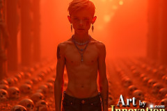 Young Male Angels Earning their Wings