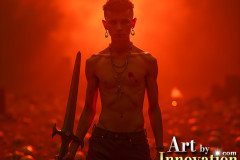 Young Male Angels Earning their Wings