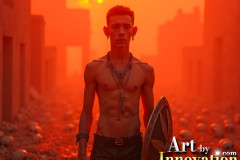 Young Male Angels Earning their Wings