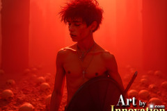 Young Male Angels Earning their Wings