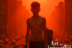 Young Male Angels Earning their Wings