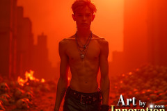 Young Male Angels Earning their Wings