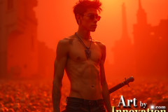 Young Male Angels Earning their Wings