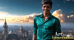 The Beautiful & Handsome Men of the Golden City,is a collection of AI generated images of sexy,glamorous,handsome guys in the heavens.
