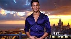 The Beautiful & Handsome Men of the Golden City,is a collection of AI generated images of sexy,glamorous,handsome guys in the heavens.
