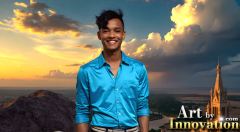 The Beautiful & Handsome Men of the Golden City,is a collection of AI generated images of sexy,glamorous,handsome guys in the heavens.