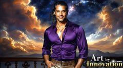 The Beautiful & Handsome Men of the Golden City,is a collection of AI generated images of sexy,glamorous,handsome guys in the heavens.