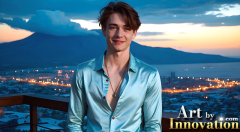 The Beautiful & Handsome,Young Men version of the Golden City Collection,created by,Art by Innovation.