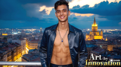 The Beautiful & Handsome,Young Men version of the Golden City Collection,created by,Art by Innovation.