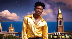 The Beautiful & Handsome,Young Men version of the Golden City Collection,created by,Art by Innovation.