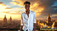 The Beautiful & Handsome,Young Men version of the Golden City Collection,created by,Art by Innovation.