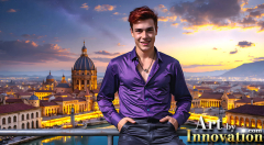 The Beautiful & Handsome,Young Men version of the Golden City Collection,created by,Art by Innovation.