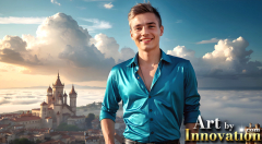 The Beautiful & Handsome,Young Men version of the Golden City Collection,created by,Art by Innovation.