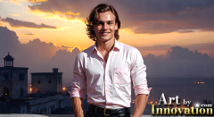 The Beautiful & Handsome,Young Men version of the Golden City Collection,created by,Art by Innovation.