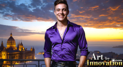 The Beautiful & Handsome,Young Men version of the Golden City Collection,created by,Art by Innovation.