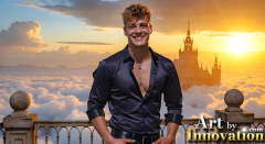 The Beautiful & Handsome,Young Men version of the Golden City Collection,created by,Art by Innovation.