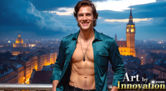 The Beautiful & Handsome,Young Men version of the Golden City Collection,created by,Art by Innovation.