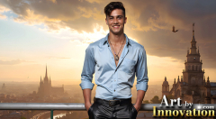 The Beautiful & Handsome,Young Men version of the Golden City Collection,created by,Art by Innovation.