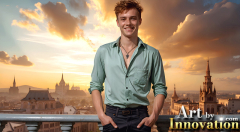 The Beautiful & Handsome,Young Men version of the Golden City Collection,created by,Art by Innovation.