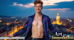 The Beautiful & Handsome,Young Men version of the Golden City Collection,created by,Art by Innovation.