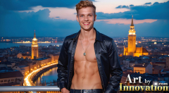 The Beautiful & Handsome,Young Men version of the Golden City Collection,created by,Art by Innovation.