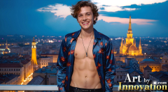 The Beautiful & Handsome,Young Men version of the Golden City Collection,created by,Art by Innovation.