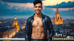 The Beautiful & Handsome,Young Men version of the Golden City Collection,created by,Art by Innovation.