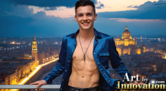 The Beautiful & Handsome,Young Men version of the Golden City Collection,created by,Art by Innovation.