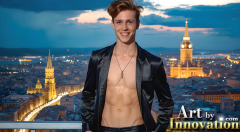 The Beautiful & Handsome,Young Men version of the Golden City Collection,created by,Art by Innovation.