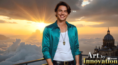 The Beautiful & Handsome,Young Men version of the Golden City Collection,created by,Art by Innovation.