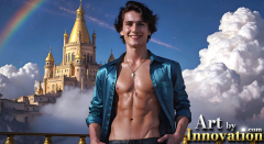 The Beautiful & Handsome,Young Men version of the Golden City Collection,created by,Art by Innovation.