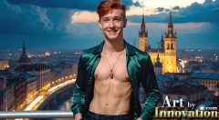 The Beautiful & Handsome,Young Men version of the Golden City Collection,created by,Art by Innovation.