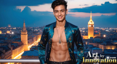 The Beautiful & Handsome,Young Men version of the Golden City Collection,created by,Art by Innovation.