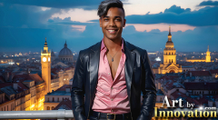 The Beautiful & Handsome,Young Men version of the Golden City Collection,created by,Art by Innovation.