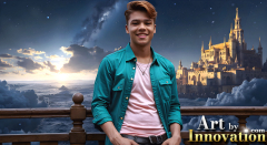 The Beautiful & Handsome,Young Men version of the Golden City Collection,created by,Art by Innovation.