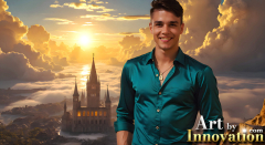 The Beautiful & Handsome,Young Men version of the Golden City Collection,created by,Art by Innovation.