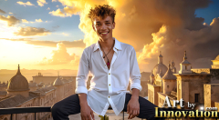 The Beautiful & Handsome,Young Men version of the Golden City Collection,created by,Art by Innovation.