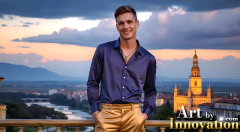 The Beautiful & Handsome,Young Men version of the Golden City Collection,created by,Art by Innovation.