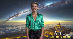 The Beautiful & Handsome,Young Men version of the Golden City Collection,created by,Art by Innovation.